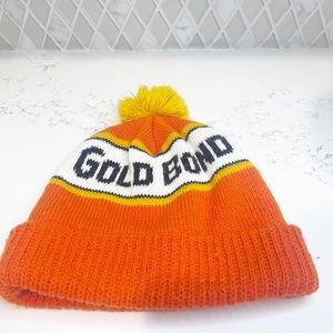 Gold Bond Winter Hat with Pom Pom